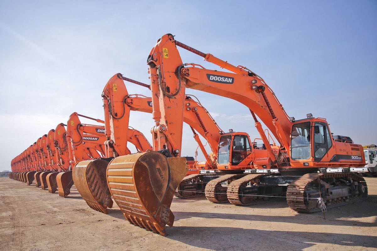 Plant Hire work by TSF Projects